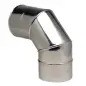 Curva em Inox para Salamandra 110mm 90º Valpec