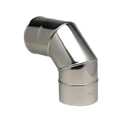 Curva em Inox para Salamandra 120mm 90º Valpec - 0450685156