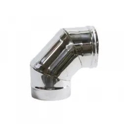 Curva em Inox para Salamandra 150mm 90º Valpec - 0450686156