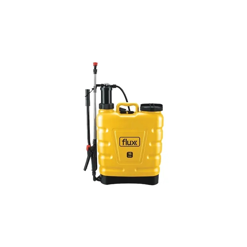 Pulverizador Com Pega Reforçada Lança Inox 16lt Flux
