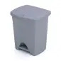 Balde de Lixo com Pedal 25lt Cinza 6425 Reivax