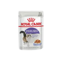 Ração Húmida para Gato Esterilizado Sterilized Jelly 85gr Royal Canin - 1540260151