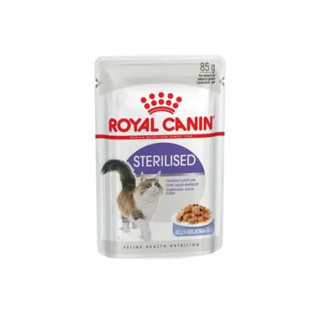 Ração Húmida para Gato Esterilizado Sterilized Jelly 85gr Royal Canin - 1540260151