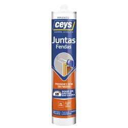 Massa Acrílica Branca Tapa Juntas e Fendas 280ml Ceys - 1450080158