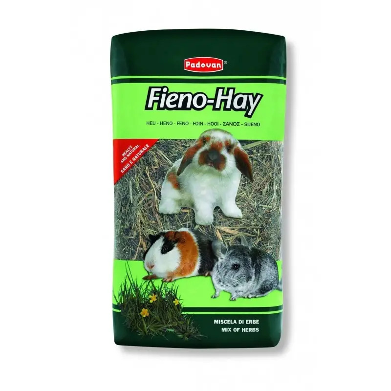 Raçao de Ervas para Roedores Feno 1Kg Padovan