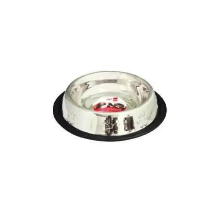 Comedouro em Inox Anti Derrapante Standard para Gato 0,45lt Mei-Go - 1040090226