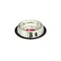 Comedouro em Inox Anti Derrapante Standard para Gato 0,45lt Mei-Go