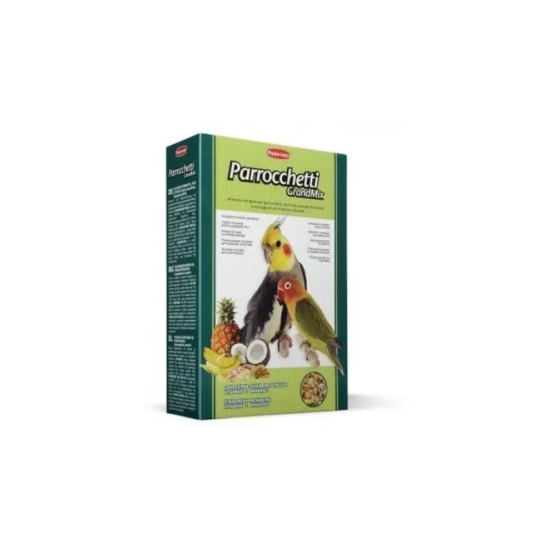 Ração Completa para Caturras/Psitacidos 400gr Padovan