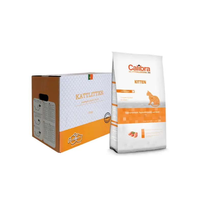 Areia Aglomerante 15kg para WC de Gato Kattlitter