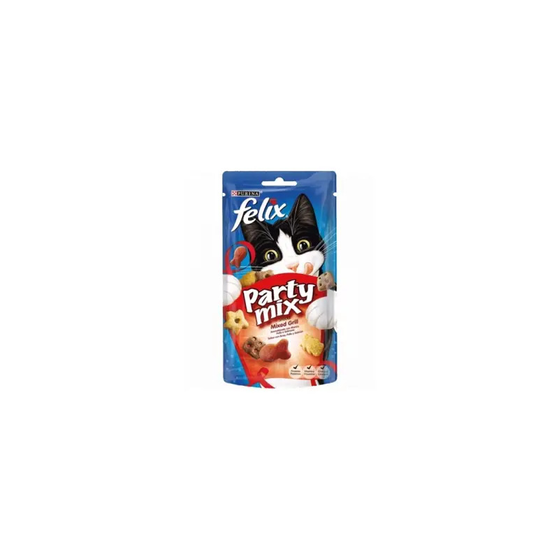 Snack para Gato Felix Party Mix Mixed Grill 60g Purina