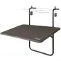 Mesa Dobrável 60x40cm Suspensa para Varanda 61034 Aktive