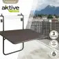 Mesa Dobrável 60x40cm Suspensa para Varanda 61034 Aktive