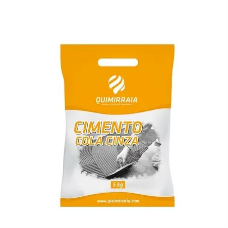 Cimento Cola Cinza Escuro 5Kg Quimirraia - 1120030084
