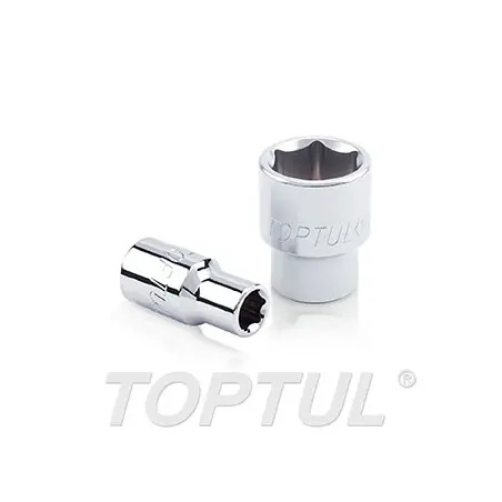 Chave de Caixa Sextavada 6 Faces 1/4" 10mm BAEA0810 Toptul - 1250470102