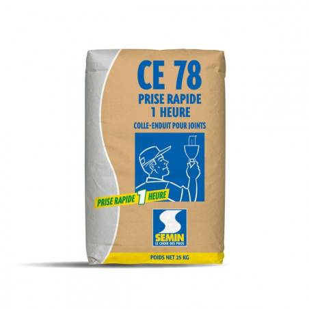 Enduído para Gesso Cartonado CE78 24H Semin - 25kg - 1320270001