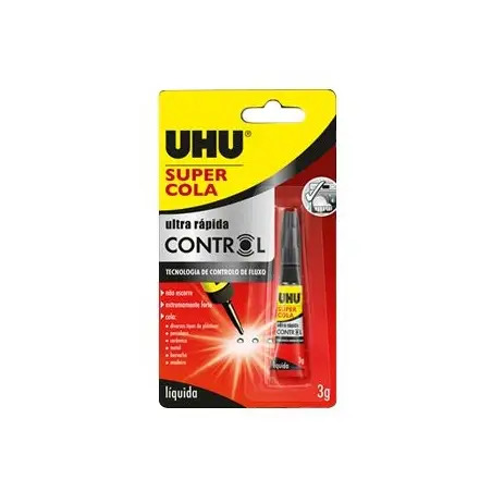 Super Cola Ultra Rápida Control 3gr UHU - 1120030131