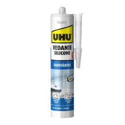 Silicone Sanitário Branco 280ml UHU - 1450080129