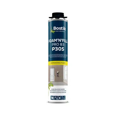 Espuma Poliuretano de Pistola B3 P305 750ml Bostik - 1450070025