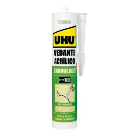 Silicone Acrílico Granulado Branco 280ml UHU - 1450080162