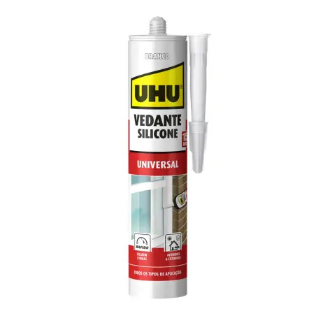 Silicone Universal Branco 280ml UHU - 1450080151