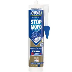 SellaCeys Stop Mofo Branca para Cozinhas e Casas de Banho em Cartucho 280ml Branca - 1450080111