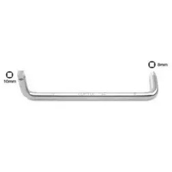 Chave para Bujão 8x10mm JEL-0810 Toptul - 1410160059