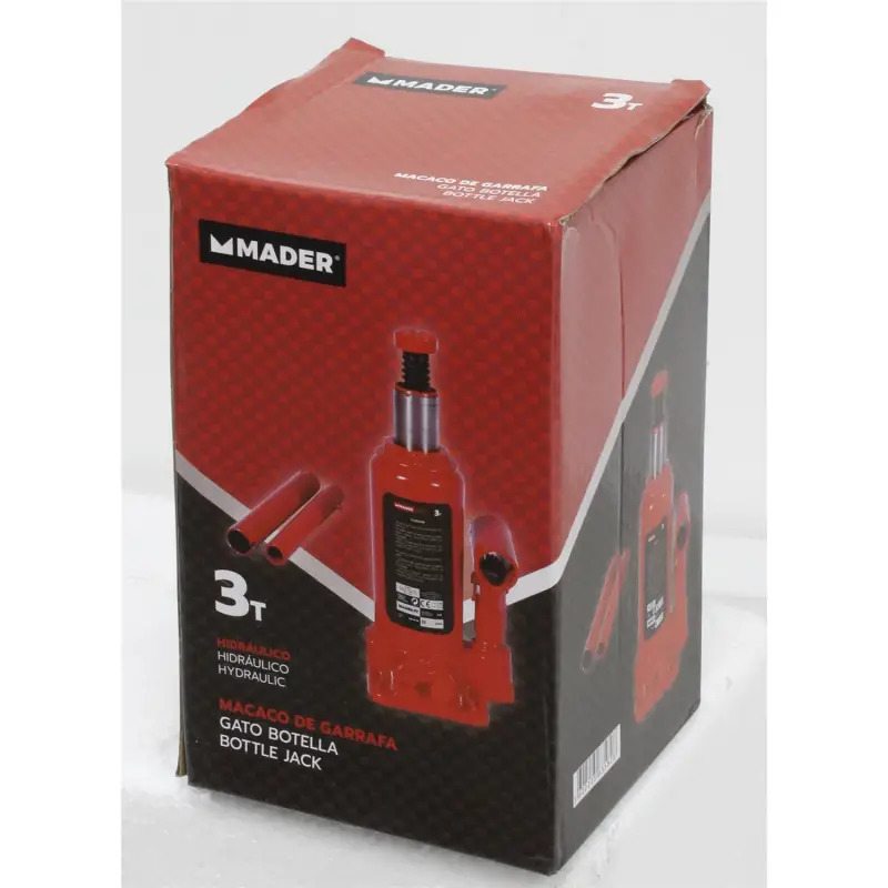 Macaco De Garrafa Hidráulico 3t  Mader  Po MADER POWER TOOLS