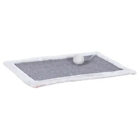 Tapete De Arranhar Em Sisal/pelucia 55x35 Cm cinza C Trixie - 1040060997