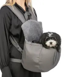 Mochila "molly" 25x38x17 Cm cinza Trixie #4 - 1580090101