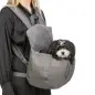 Mochila "molly" 25x38x17 Cm cinza Trixie