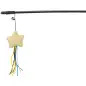 Bastao C/ Estrela Em Pelucia P/ Gatos - 46 Cm Trixie