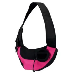 Transportadora "sling" 50x25x18 Cm rosa/preto Trixie - 1580090131