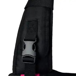 Transportadora "sling" 50x25x18 Cm rosa/preto Trixie #4 - 1580090131