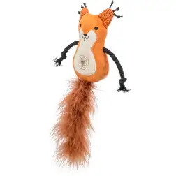 Esquilo Em Pelucia/couro C/ Catnip 12 Cm/24 Cm Trixie - 1040061559