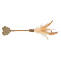 Matatabi Lolly C/ Coraçao De Catnip E Penas 23 Cm Trixie - 1040060940