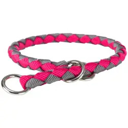 Semi-estrangul. "cavo" s 25-31cm/ø12 Mm fuchsia/gr Trixie - 1040080954