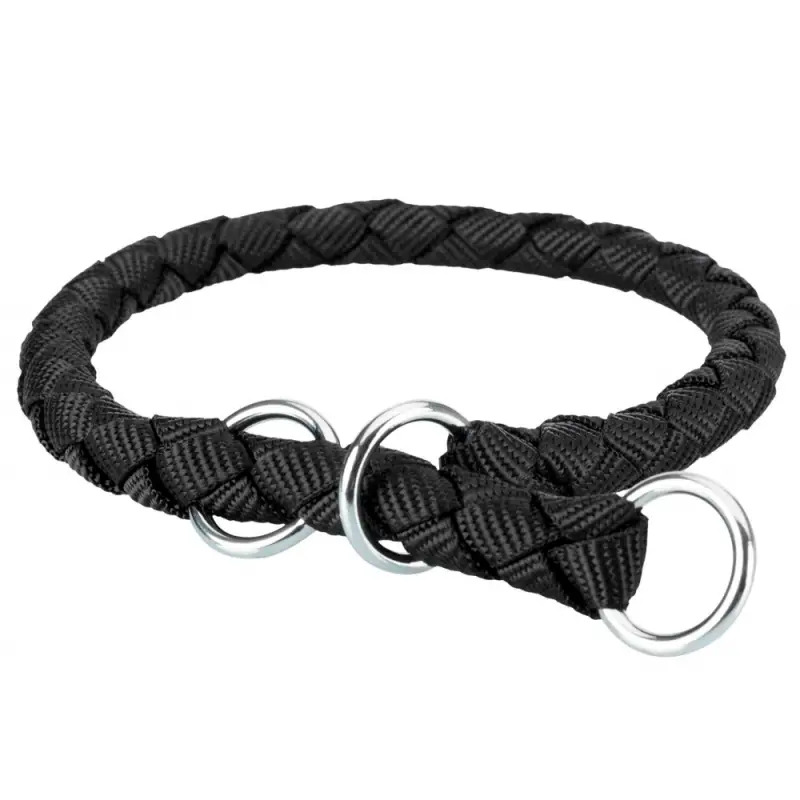 Semi-estrangul. "cavo" s 25-31 Cm / Ø 12 Mm preto Trixie