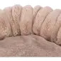 Cama Redonda "lionel" Ø 50 Cm castanho Claro Trixie
