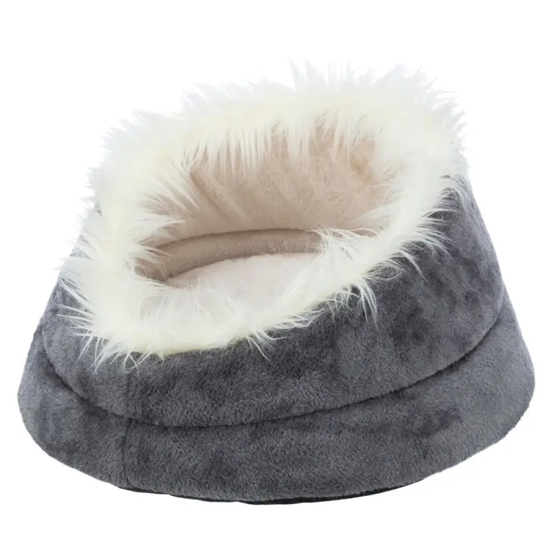 Cama Redonda "minou" Ø 47x26 Cm cinza/cinza Claro Trixie
