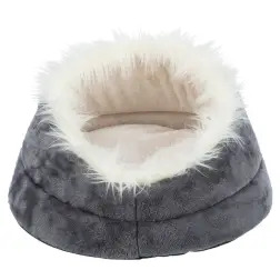 Cama Redonda "minou" Ø 47x26 Cm cinza/cinza Claro Trixie #4 - 1040070165
