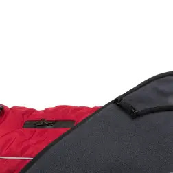 Capa "Minot" para Cães Vermelho Trixie - Circunferência Barriga: 28-46cm/Comprimento: 30cm - 1040240468