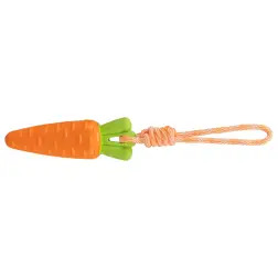 Cenoura C/ Corda/borracha Termoplastica tpr - 39 Cm Trixie - 1040060557