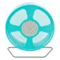 Roda em Plástico com Suporte para Roedores Roda em Plástico com Suporte para Roedores