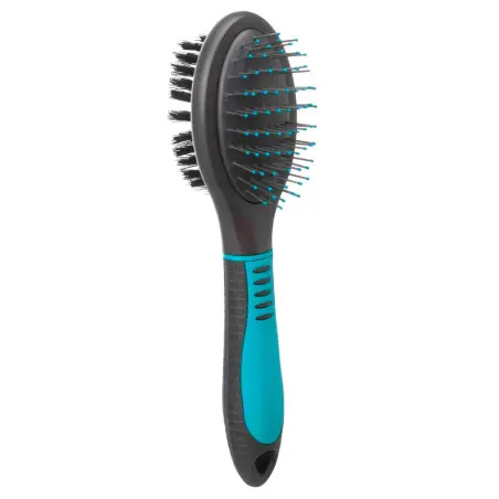 Escova Dupla Face - Pega Borracha 6x23 Cm Trixie - 0296318076