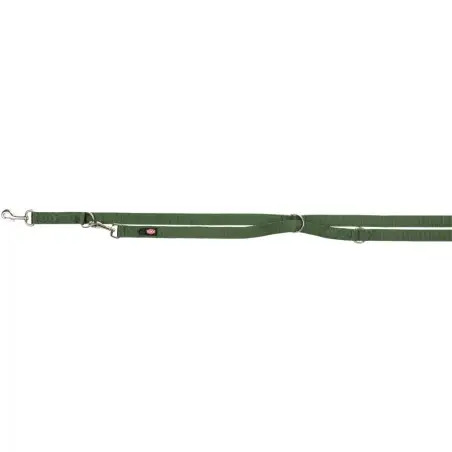 Trela Dupla Ajust. "premium" xs 2,00mt/10 Mm verde Trixie - 1040221034
