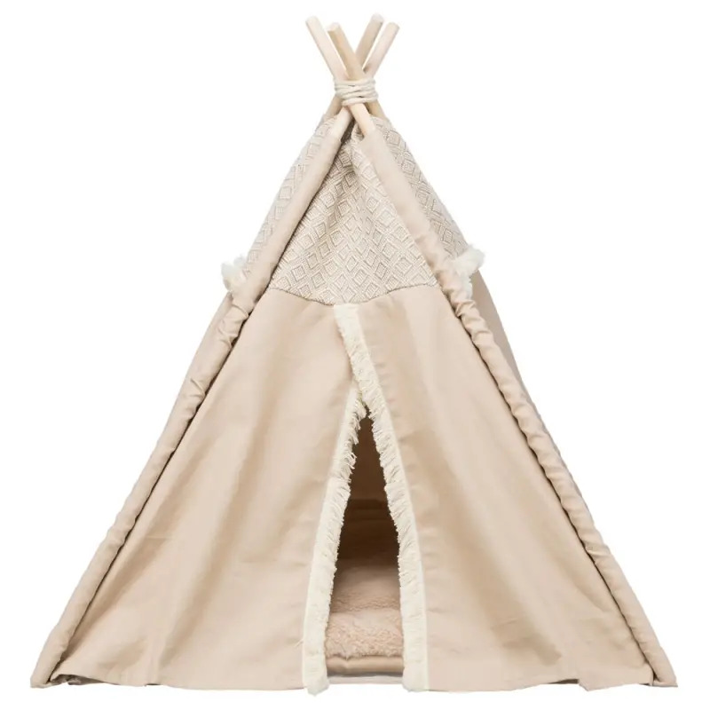 Tenda "boho" 55x65x55 Cm bege Trixie