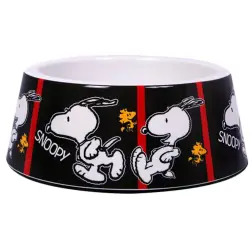 Gamela Melamina Preta/Frames Snoopy - S - 380ml - 1040090678