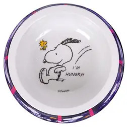 Gamela Melamina Preta/Frames Snoopy - S - 380ml - 1040090678