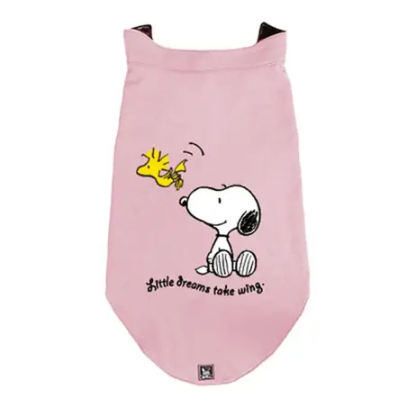 Colete "Little Dreams Pink" Snoopy - XS - Pescoço: 35cm/Peito: 48cm/Dorso: 28,5cm - 1040240252