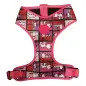 Colete Peitoral "Mesh" Rosa/Frames Snoopy